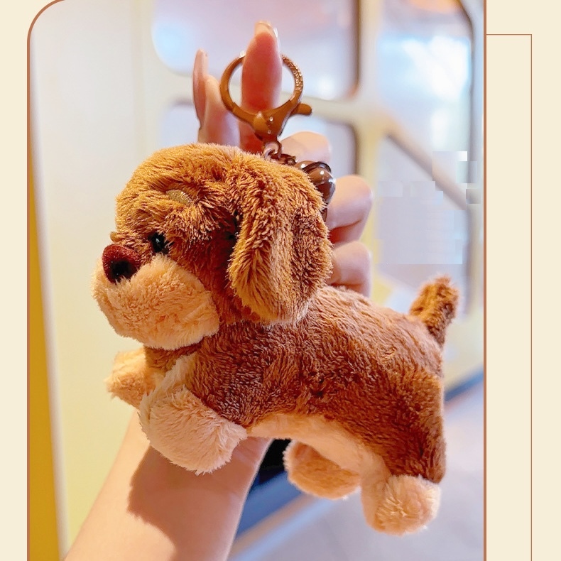 《03103》胖嘟嘟臘腸吊飾(搖晃有聲音喔!)