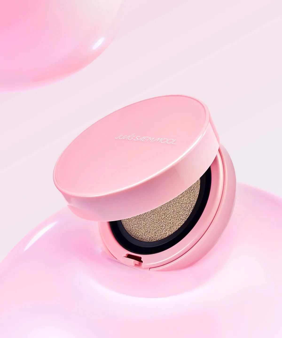 【粉色限定版組合】JUNG SAEM MOOL 鄭瑄茉 經典裸感氣墊粉底【4款色號】