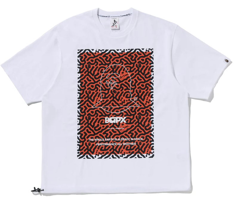 【BAPE X 倉石一樹】0307 發售 寬版“MAZE” SHORT SLEEVES TEE