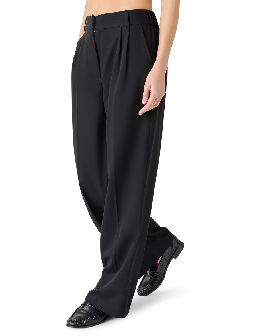 [S] STEVE MADDEN BLACK TROUSER, DM43408W-BLACK (SSM264)