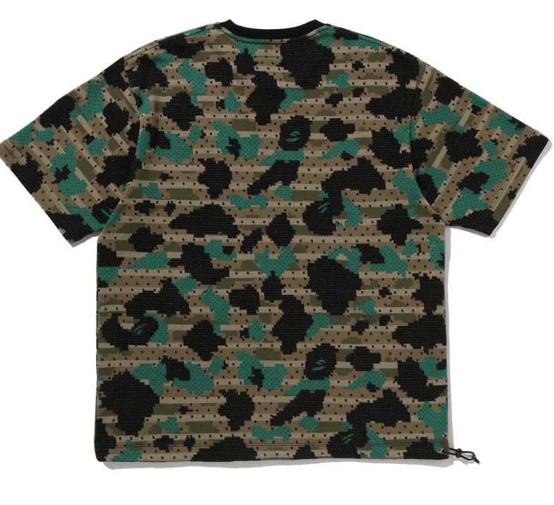 【BAPE X 倉石一樹】0307 發售 寬版DIGITAL 1ST CAMO DOT SHORT SLEEVES TEE