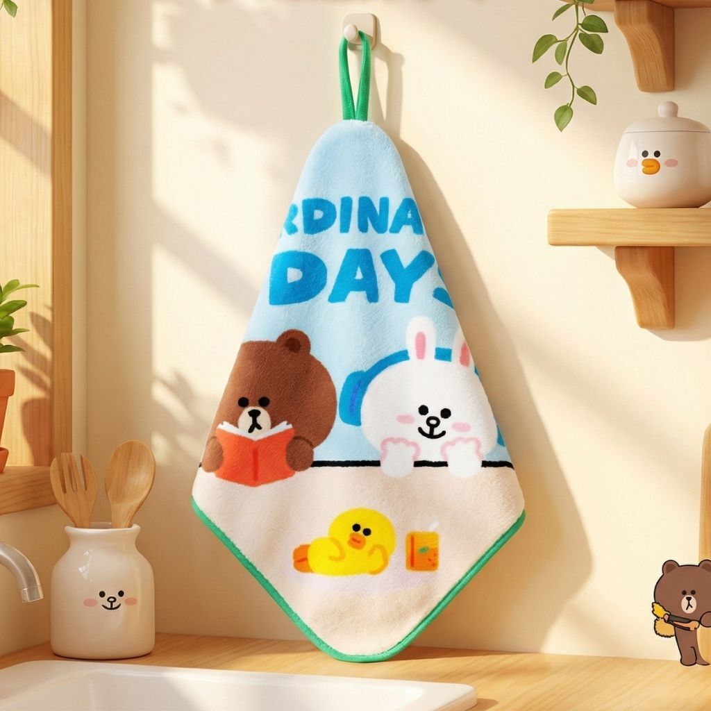 LINE FRIENDS  | 兒童多用途抹手巾 毛巾
