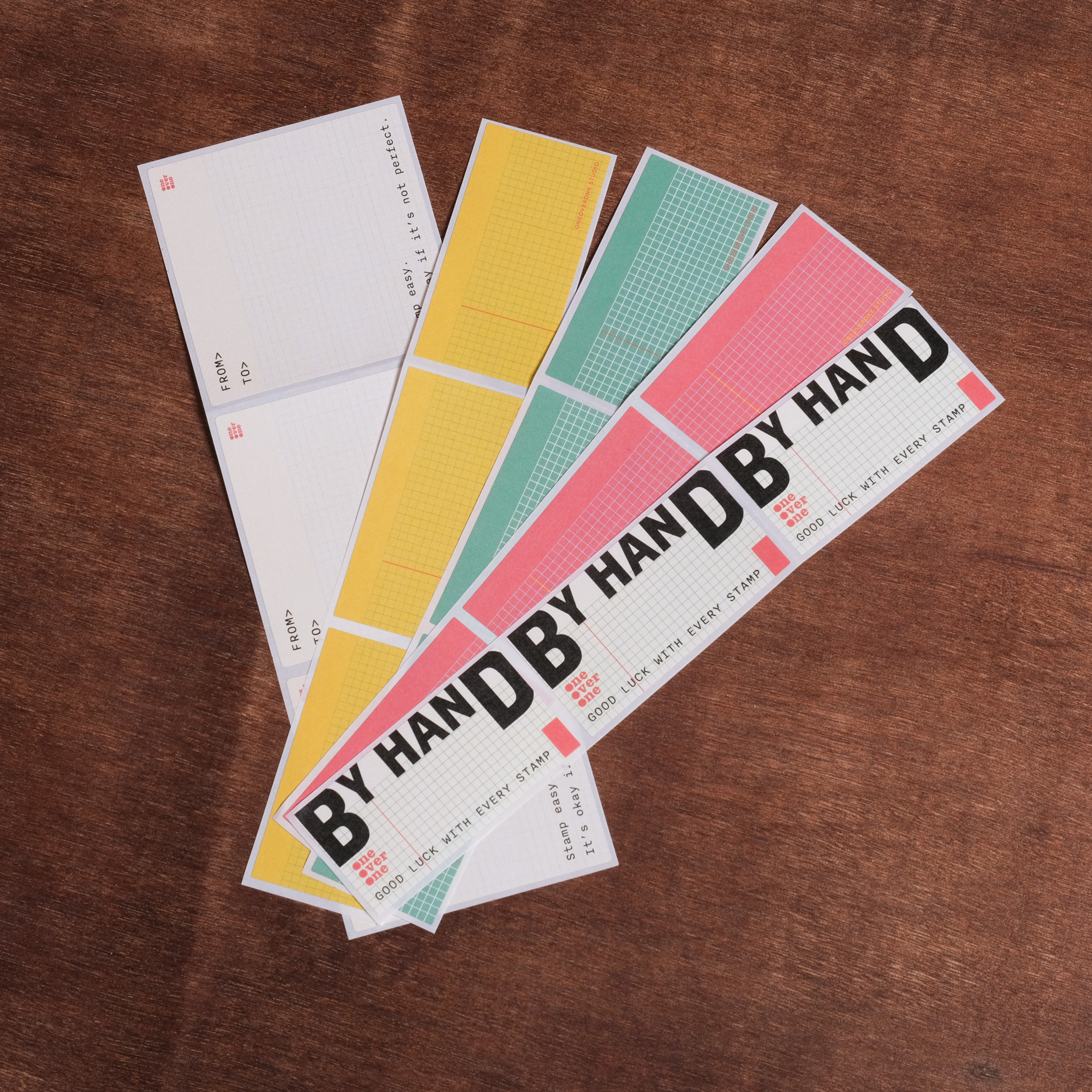 這一次一共贈送5款共15張標籤貼紙