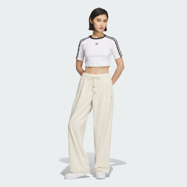 Adidas 愛迪達 Lny Pant W KT3138 女 長褲 運動長褲 休閒長褲 米白 亞版