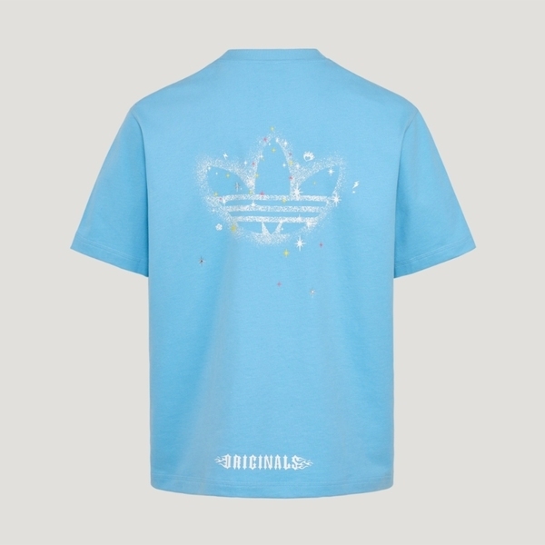 Adidas 愛迪達 Vday Tee U KT6376 男 T恤 運動上衣 休閒短袖 藍 亞版