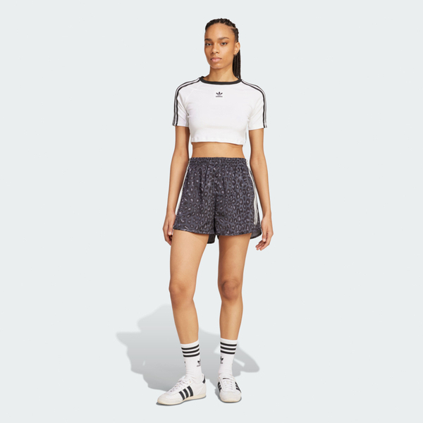 Adidas 愛迪達 Stn Shorts KA2672 女 運動短褲 休閒短褲 灰 豹紋 亞版