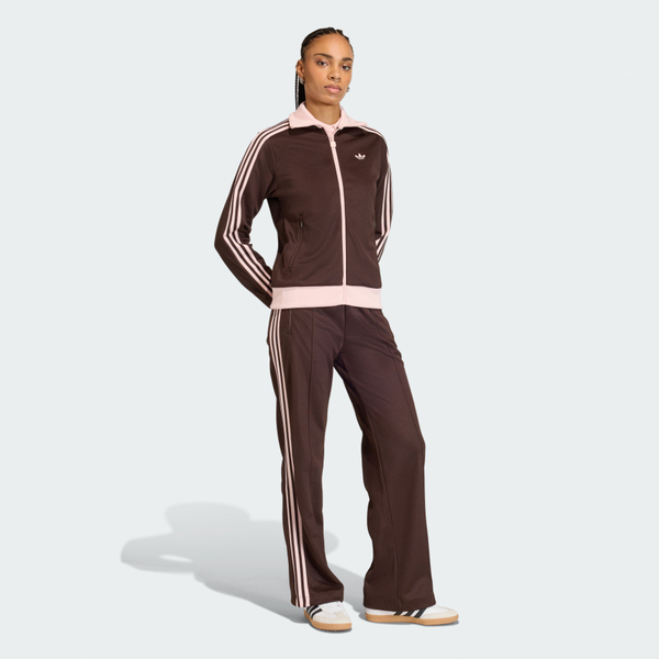 Adidas 愛迪達 Classic Tt KD3742 女 外套/夾克 運動外套 休閒穿搭 深咖 粉紅 亞版