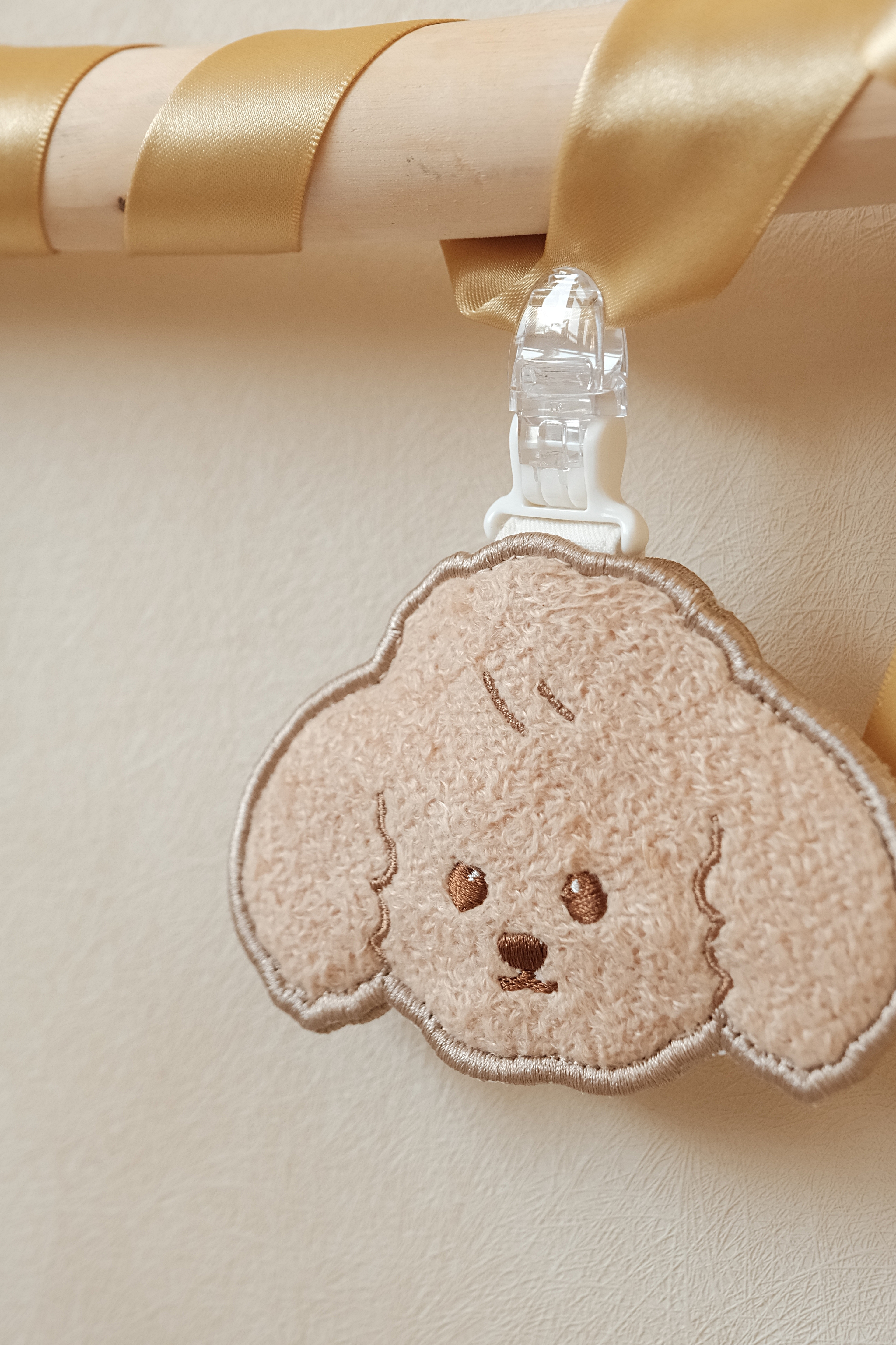 Hi Y.P store-刺繡平安符袋-獨家設計-汪汪貴賓