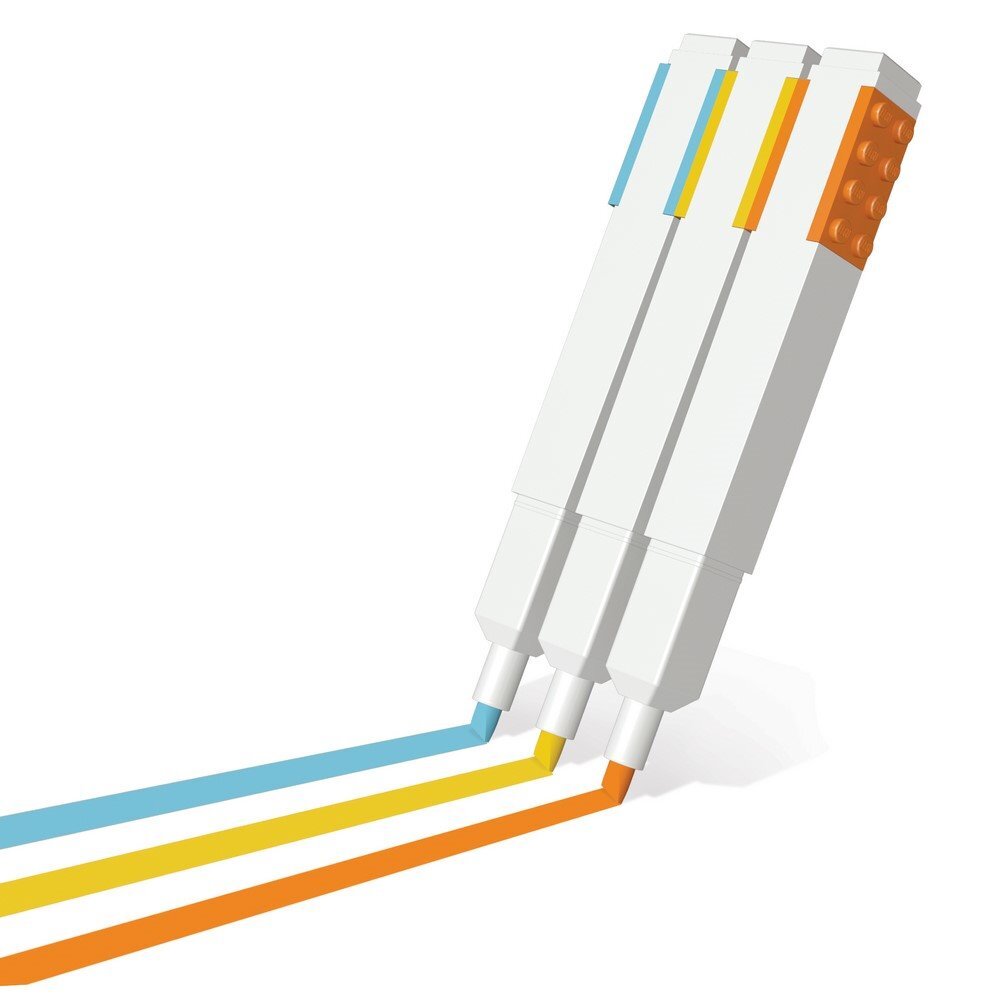 LGL-51685 LEGO螢光筆 (3色)