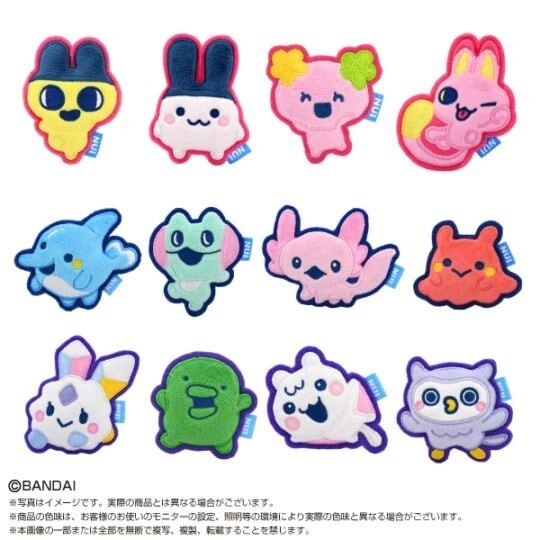 [預訂] BANDAI Tamagotchi Paradise 公仔襟章 (盲盒)