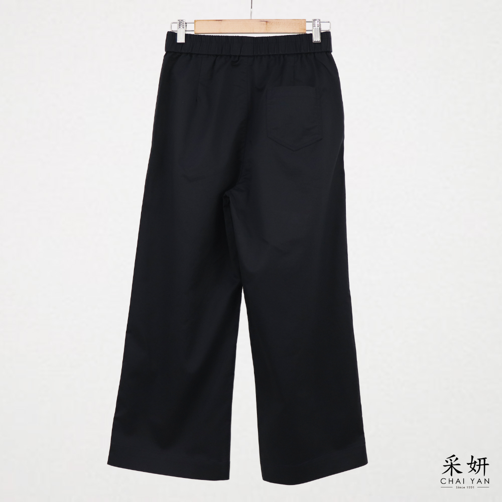 抗皺薄棉卡其直筒褲