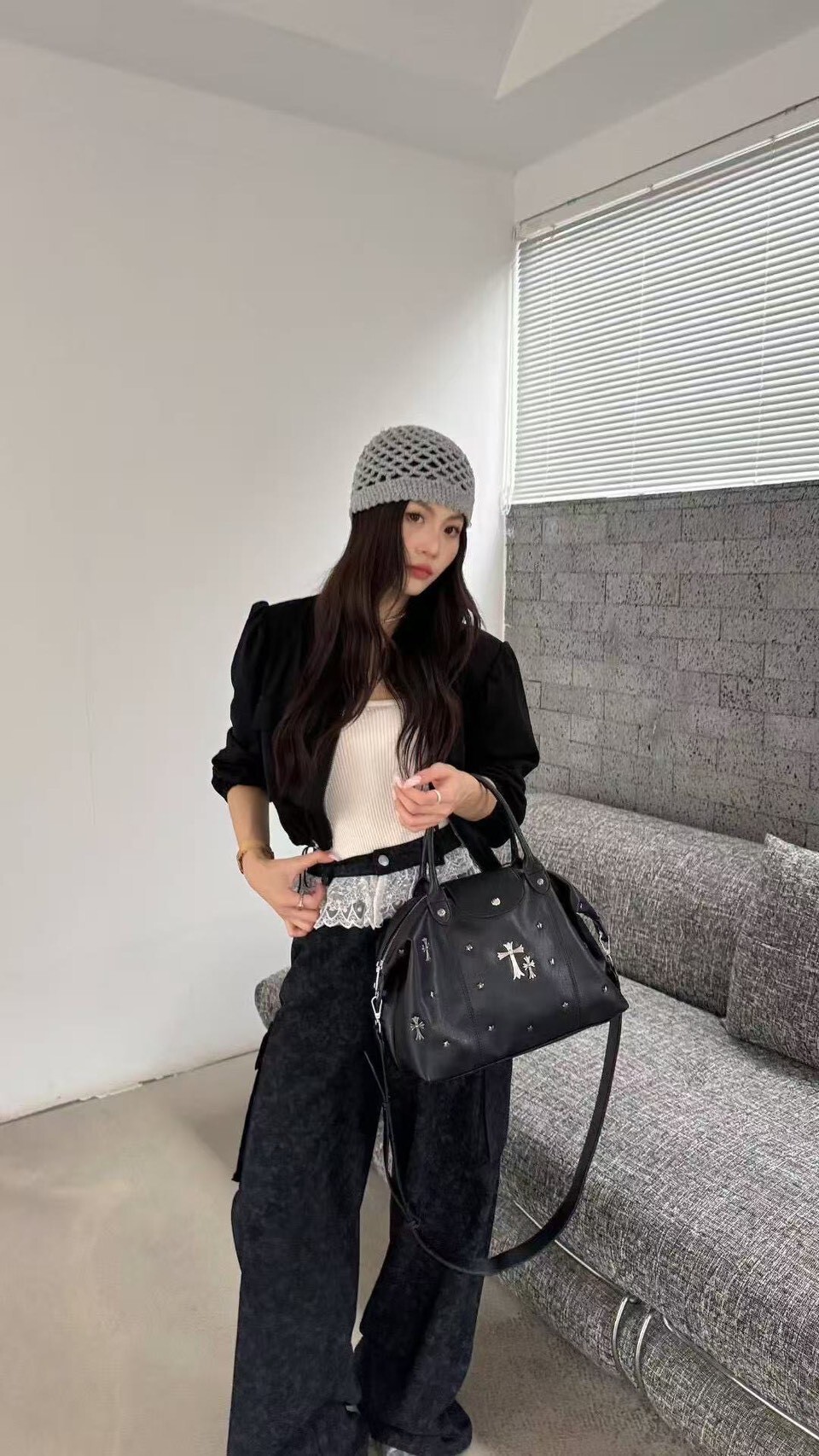 906【克羅心卯釘餃子包】