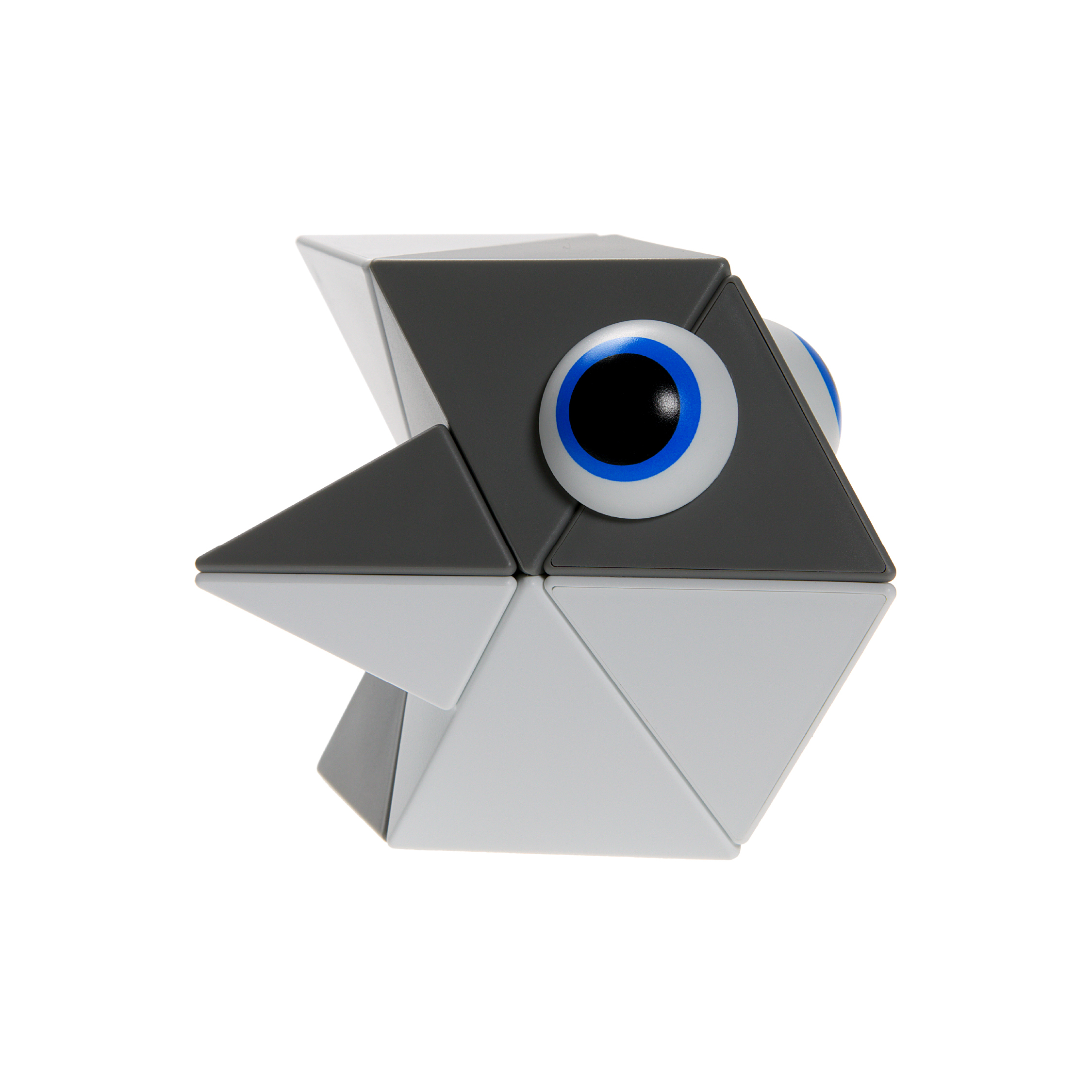 Trido 磁力積木 初階組 12PCS - 白銀時代(Greyscale)