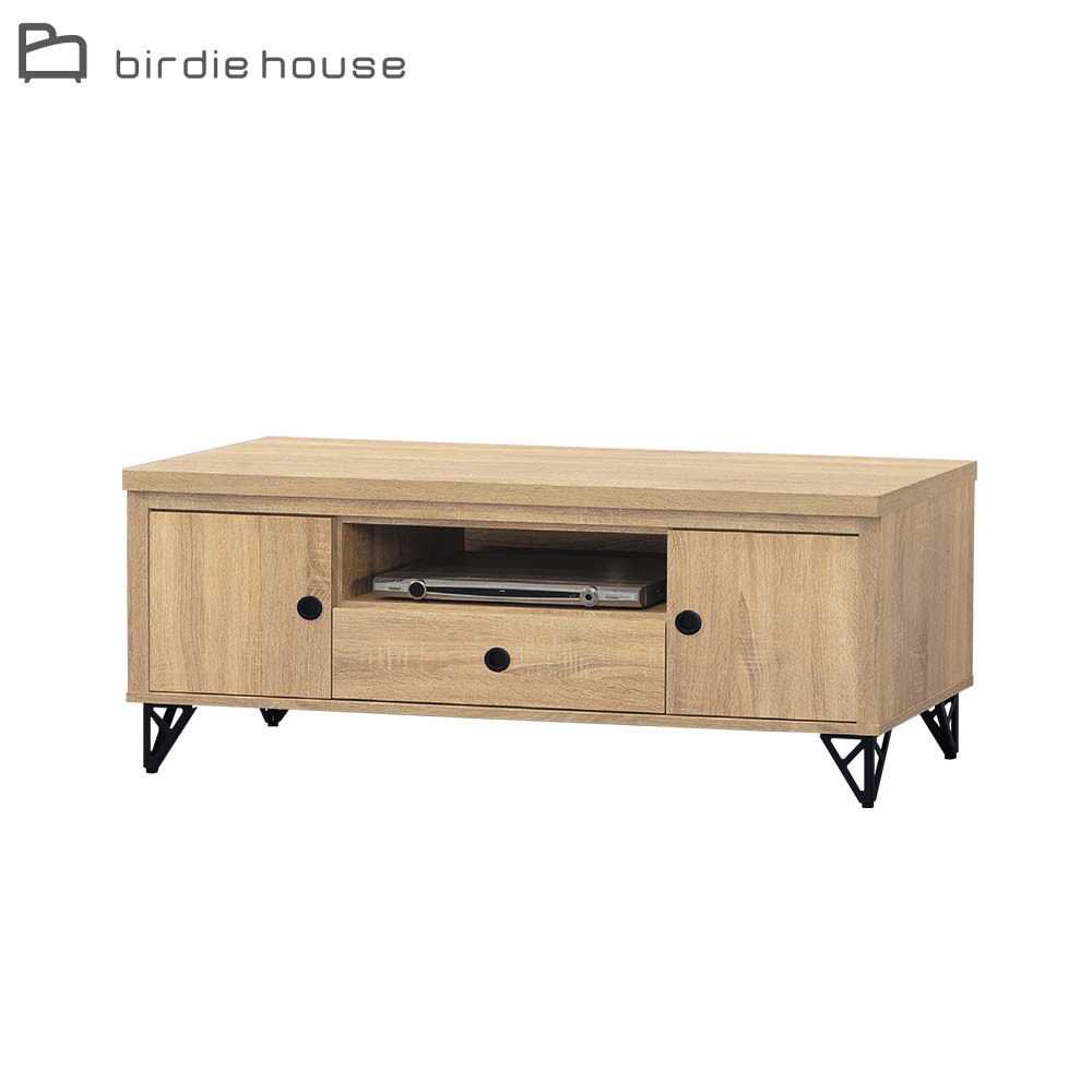 柏蒂家居-曼特斯4尺二門一抽電視櫃/長櫃/視聽櫃