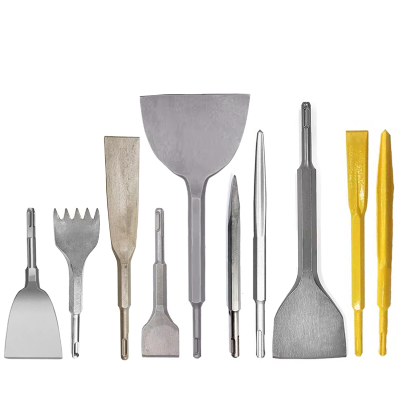 附發票｜SDP01~14｜圓柄扁鑿系列 鴨頭仔 電動鑿 合金鑿 破壞鑿 電鎚鑿 H41鑿尾 鴨頭 電錘