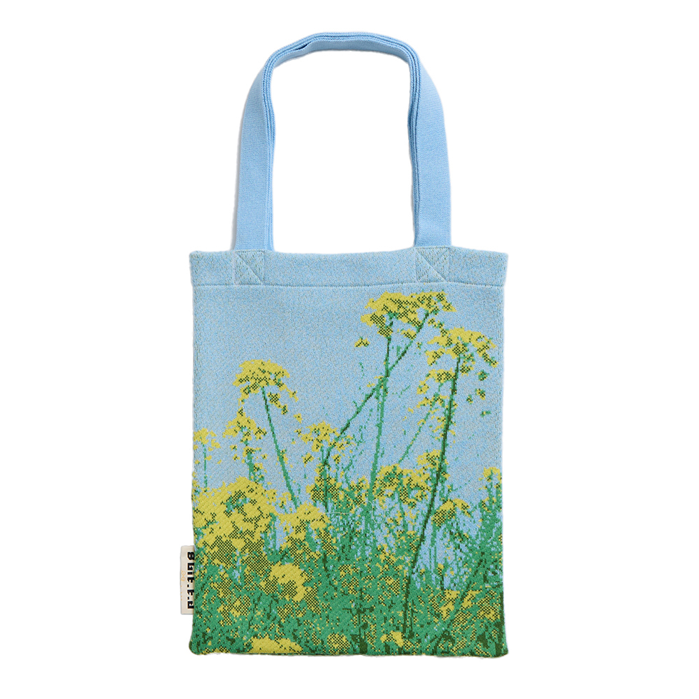 能古島的油菜花田 托特袋