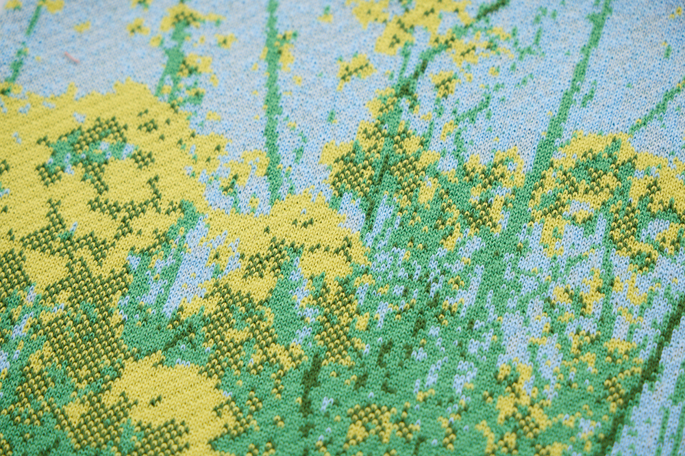 能古島的油菜花田 托特袋