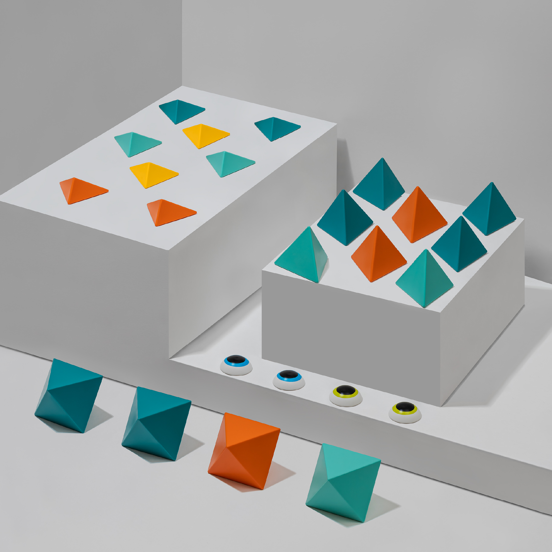 Trido 磁力積木 進階組 24PCS - 瀚海流光(Laguna)