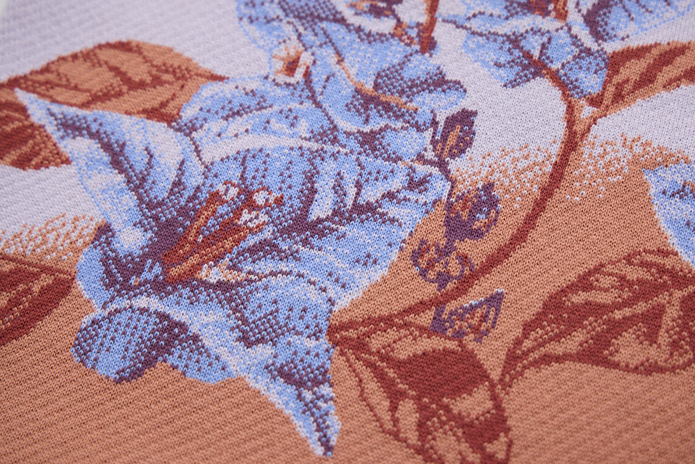 九重葛花叢 托特袋