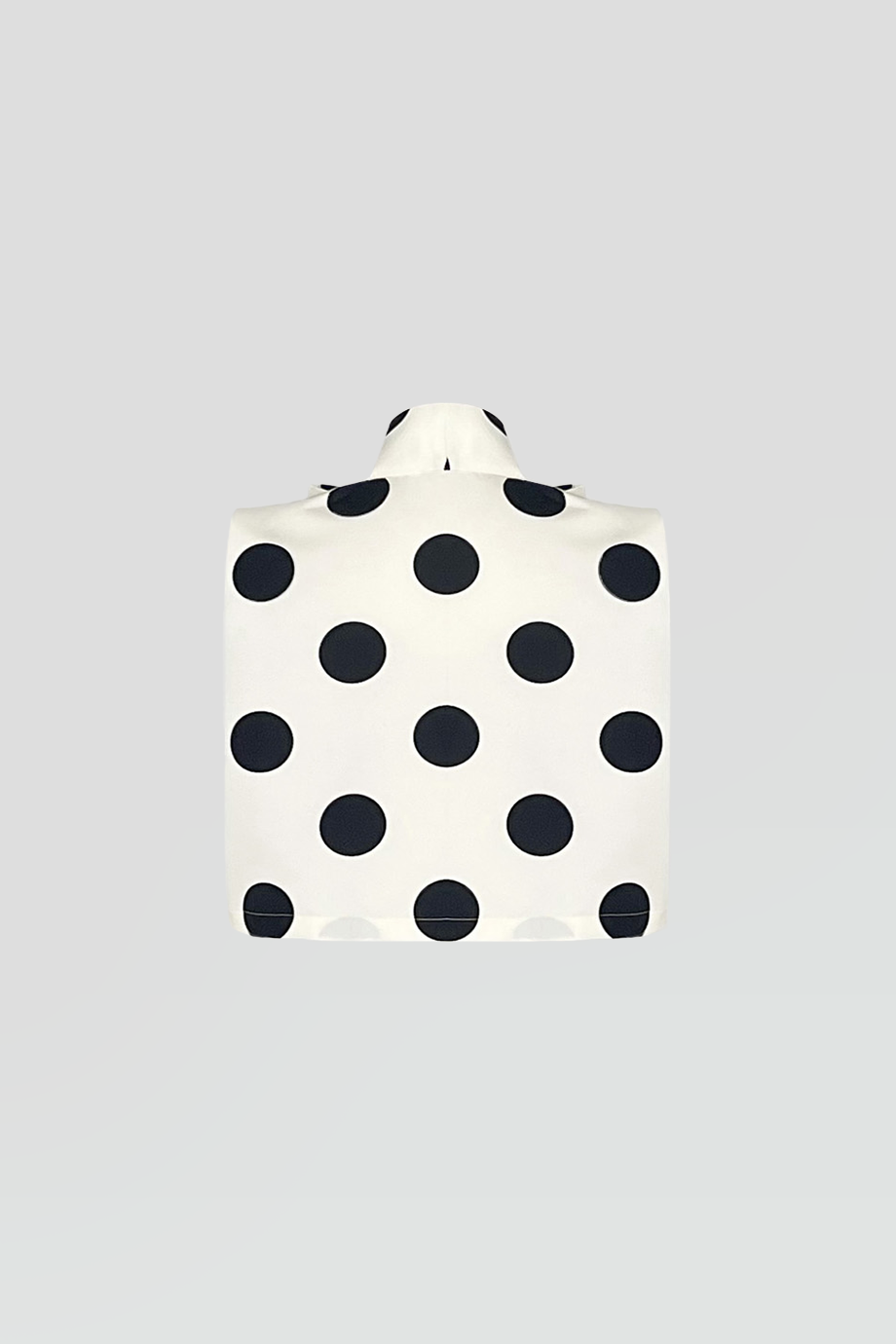 PEGGY HARTANTO｜FUGU 大圓點蝴蝶結襯衫