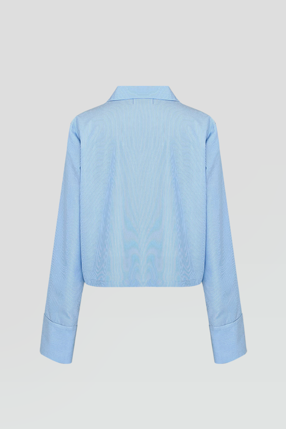 PEGGY HARTANTO｜AJISAI 立體花瓣條紋襯衫