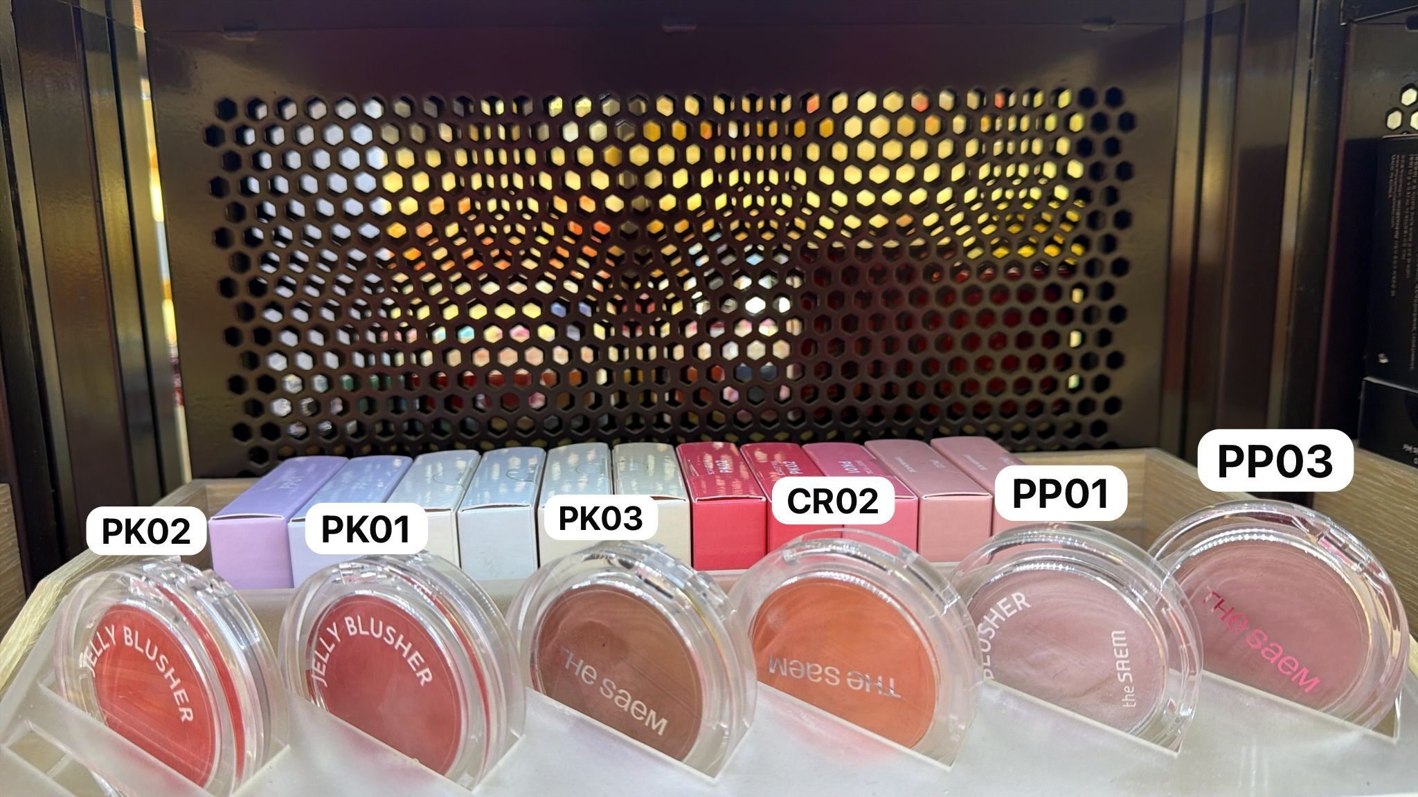 The Saem  水潤亮彩果凍啫哩胭脂 Jelly Blusher