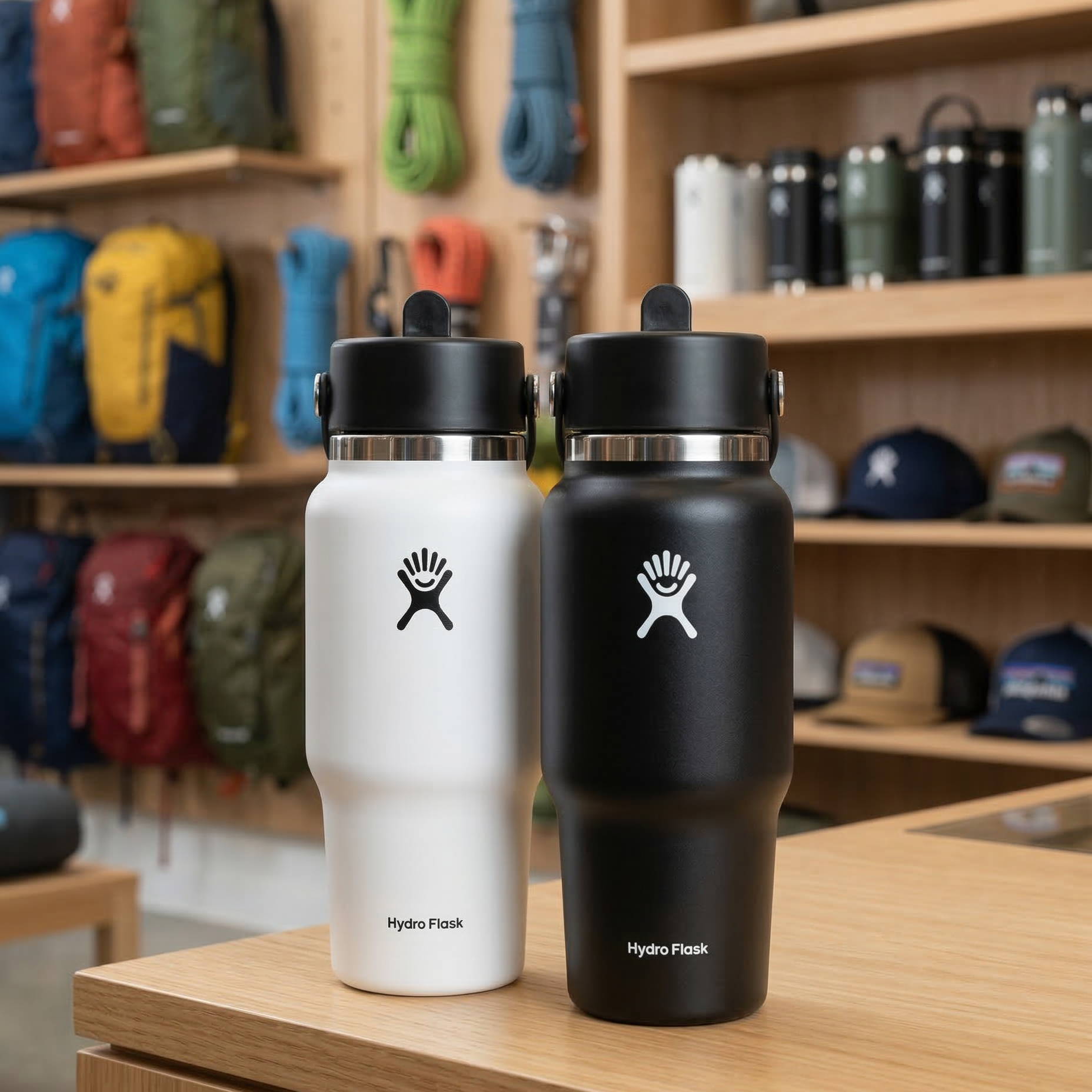 【預購】Hydro Flask H0301103 彈蓋吸管保溫杯- 24 oz