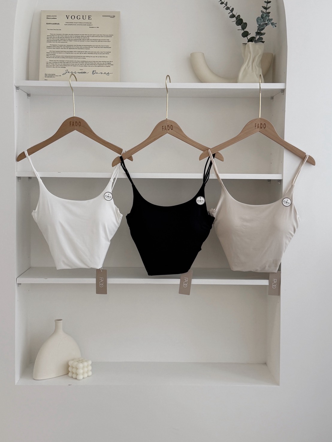 法朵Fado shop｜雙肩帶美背batop 5265002 三色