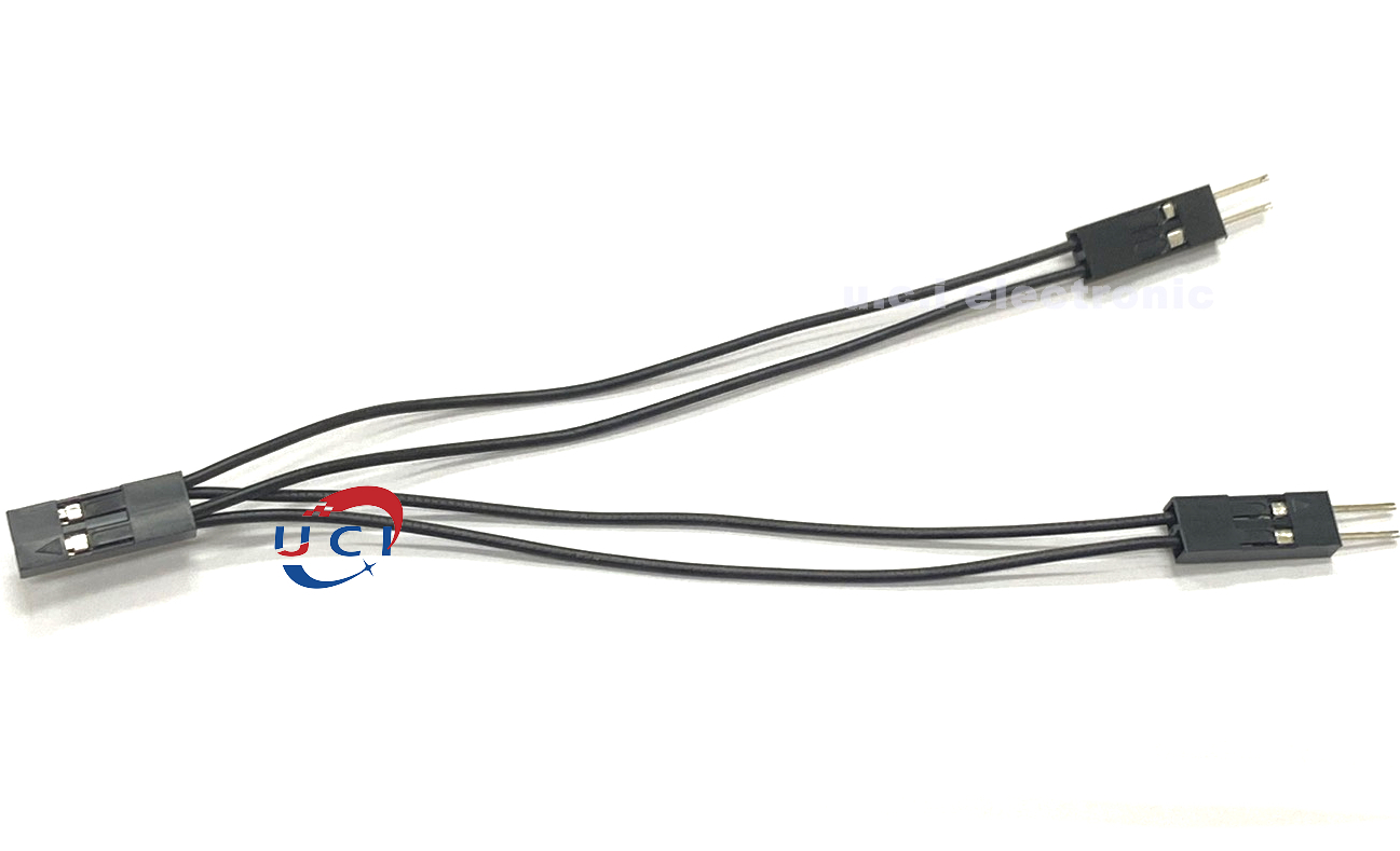 【UCI電子】(E-5)杜邦線 1母分2公杜邦線  一分二端子線