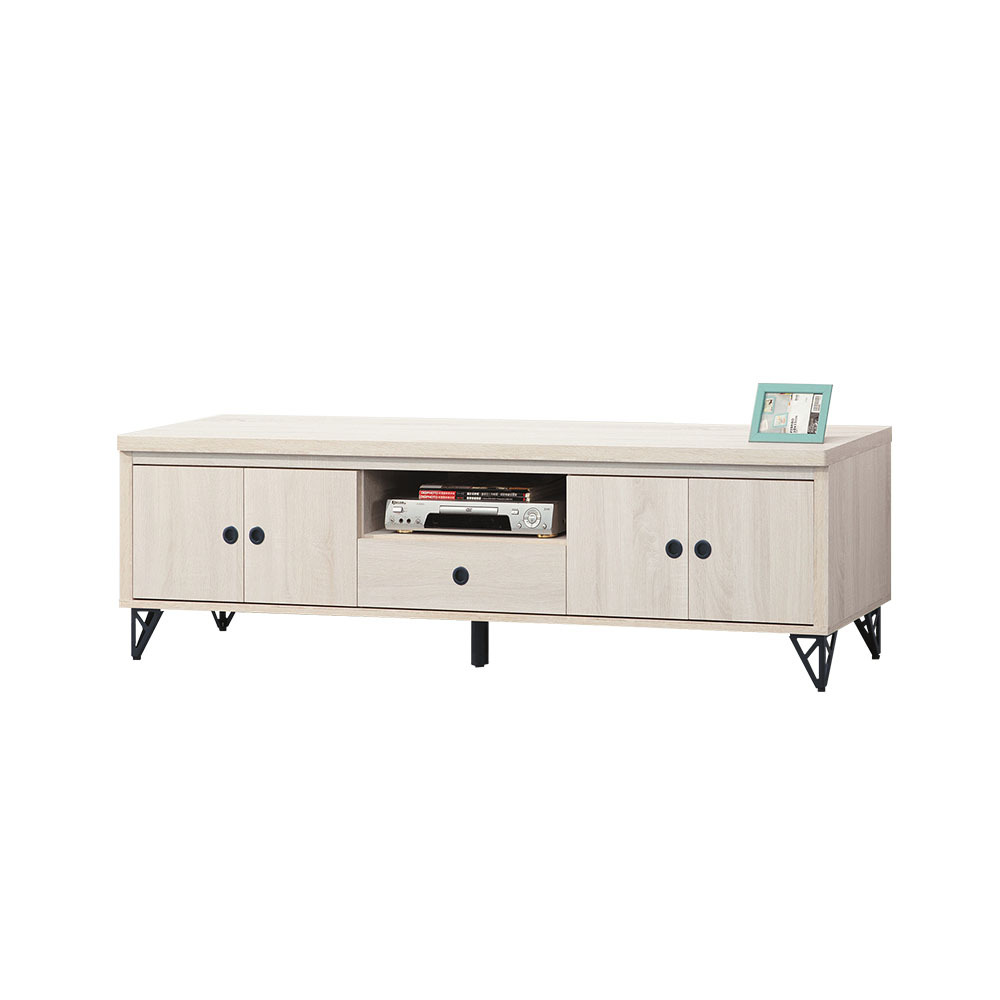 柏蒂家居-德森6尺四門一抽電視櫃/長櫃/視聽櫃