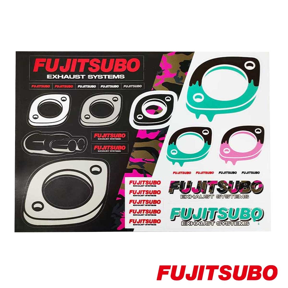 FUJITSUBO 藤壺  迷你貼紙組