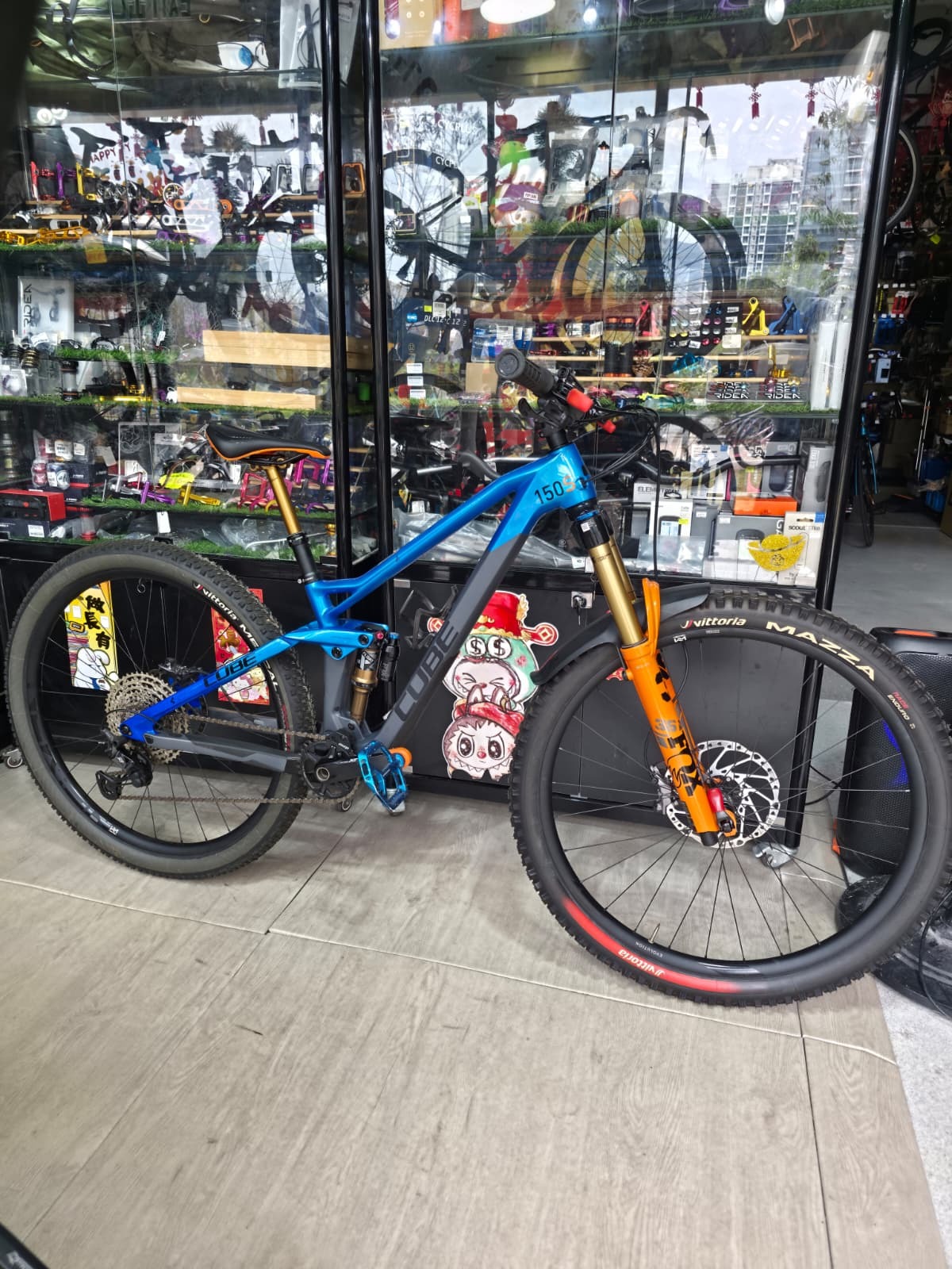 二手 29吋CUBE STEREO 150 SL S碼 1x12速碳纖軟架山地車（9成新）