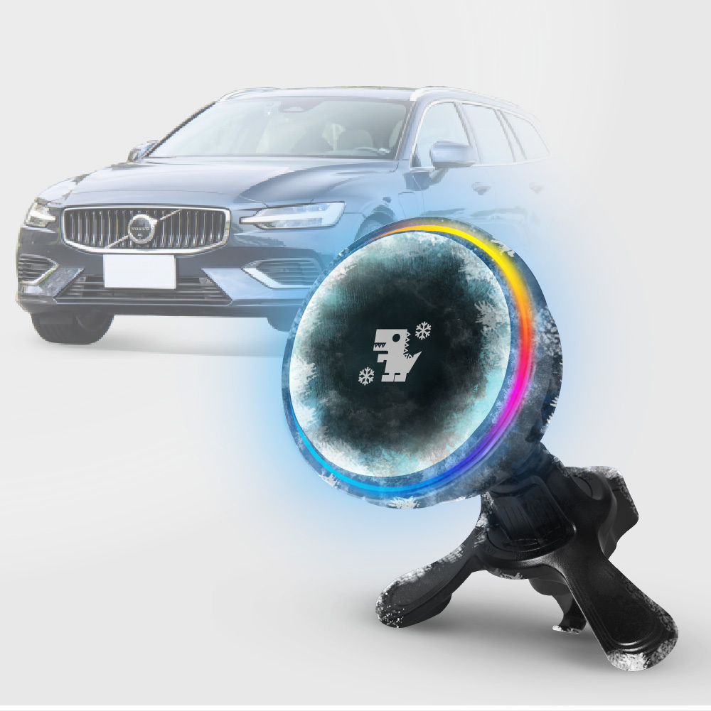 VOLVO V60 系列｜XILLA黑鏡冰核智充手機架