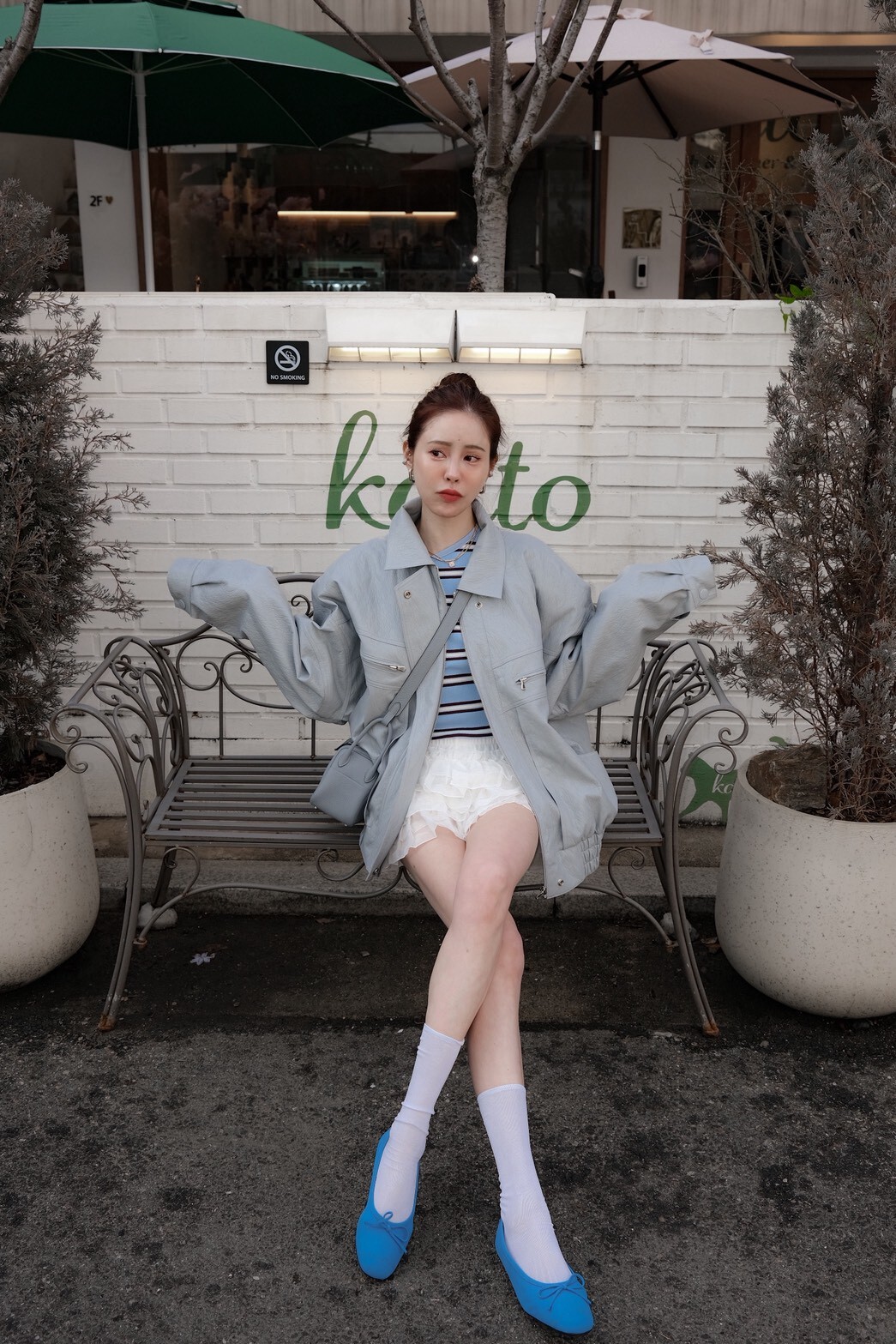 #AF79繽紛娃娃鞋(粉/黃/藍/黑)