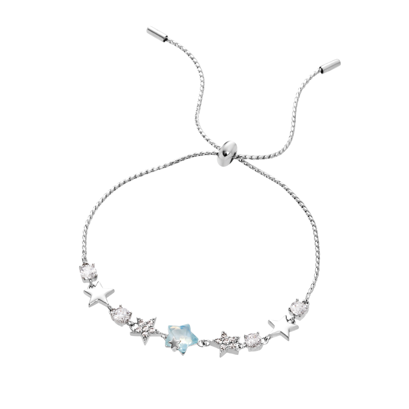 星星,鑽,調節鏈,手鍊,平價飾品
