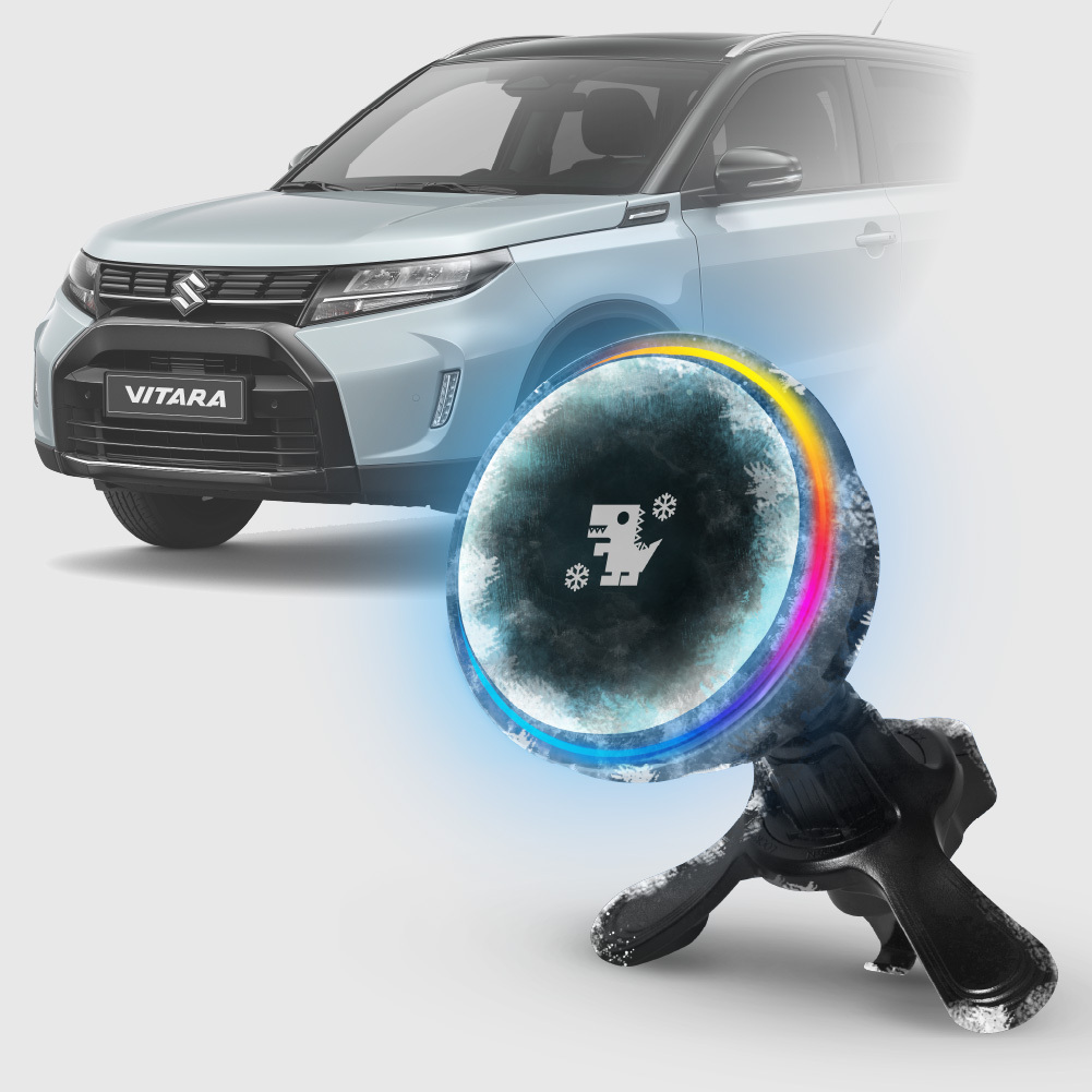 SUZUKI VITARA 系列｜XILLA黑鏡冰核智充手機架