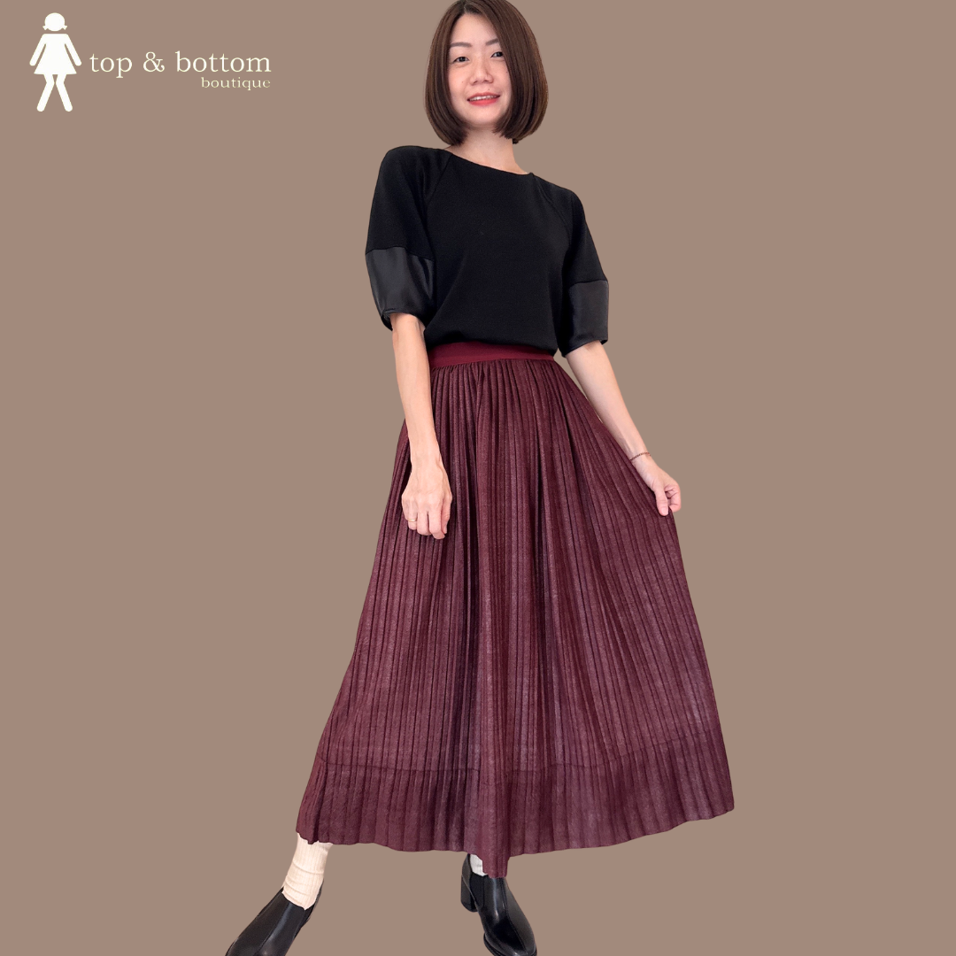 SHORT ORGANZA SLEEVE BLOUSE