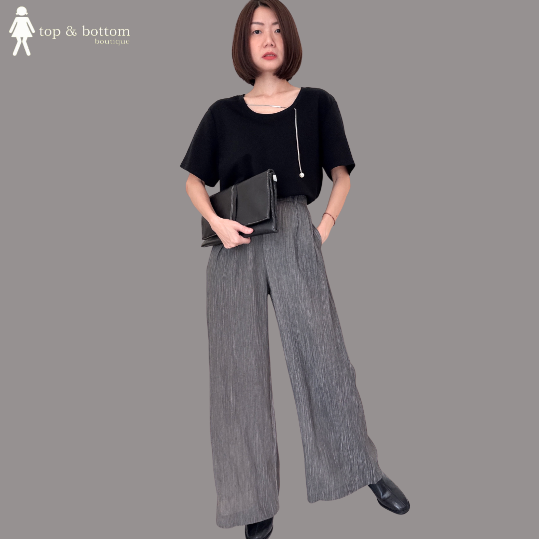 SHORT SLEEVE JACKET & PANT SET SUIT