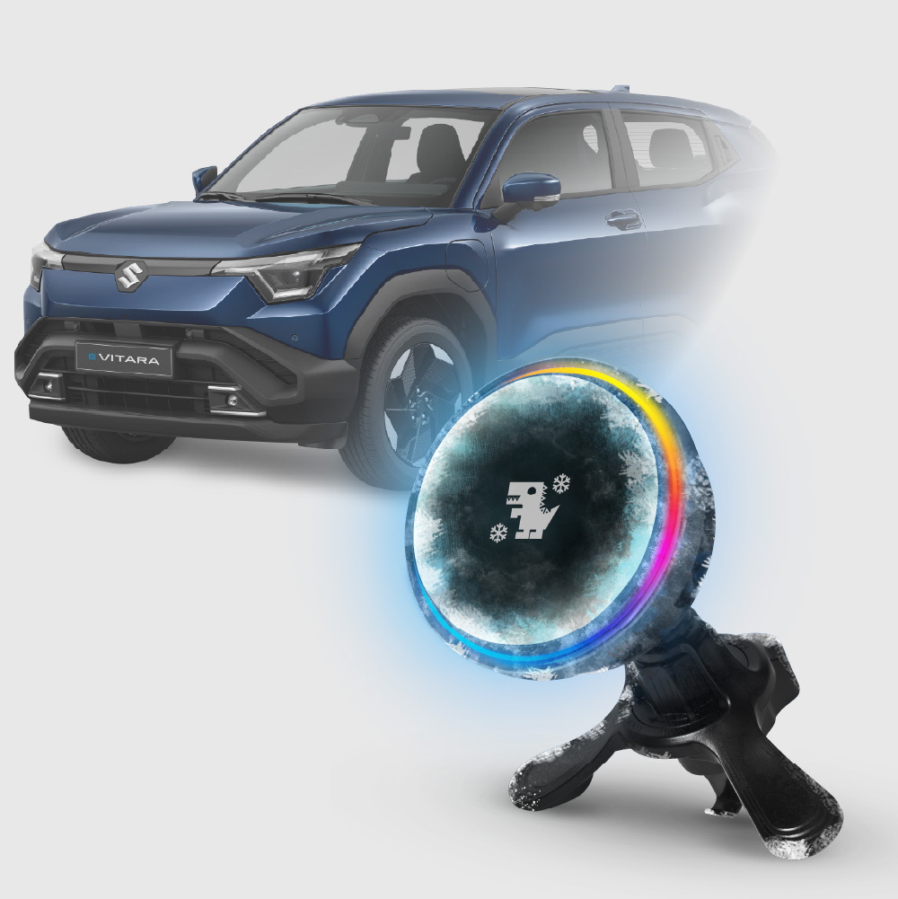 SUZUKI e VITARA 系列｜XILLA黑鏡冰核智充手機架
