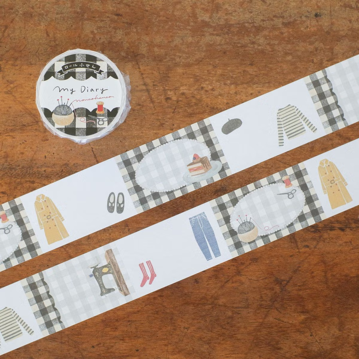 捲式便利貼 | nonco hanco「my Diary」 / 手紙社 / JAPAN