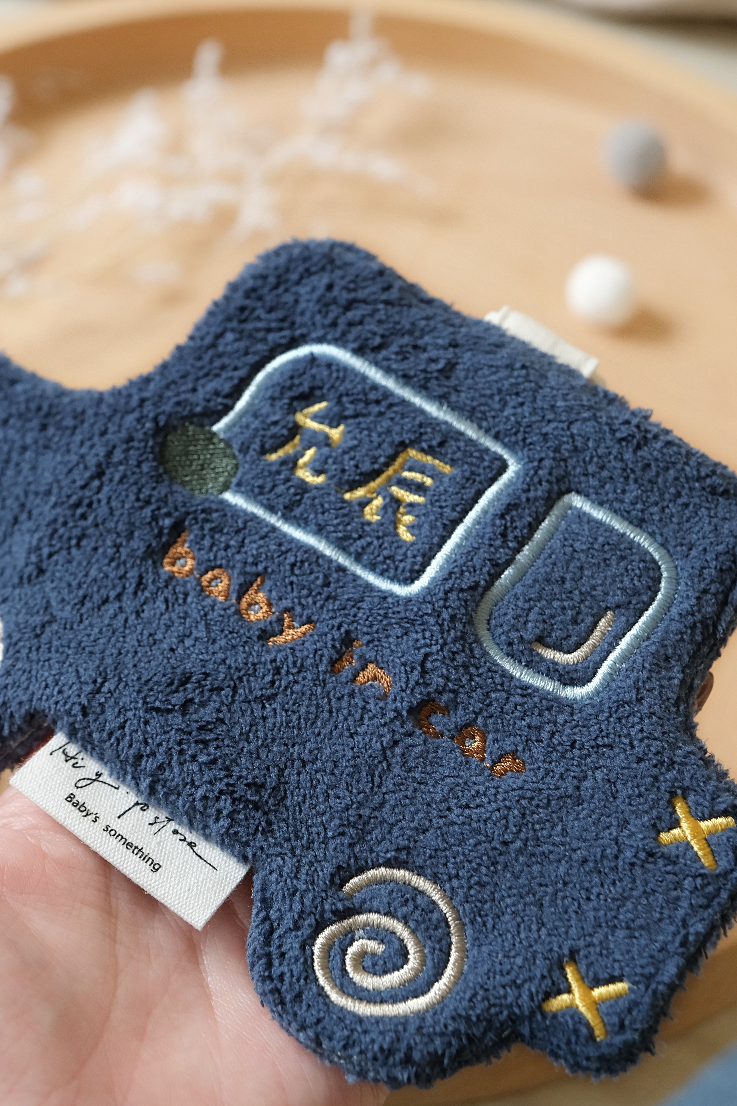 Hi Y.P store-訂製手帕夾-獨家設計-寶貝的小汽車