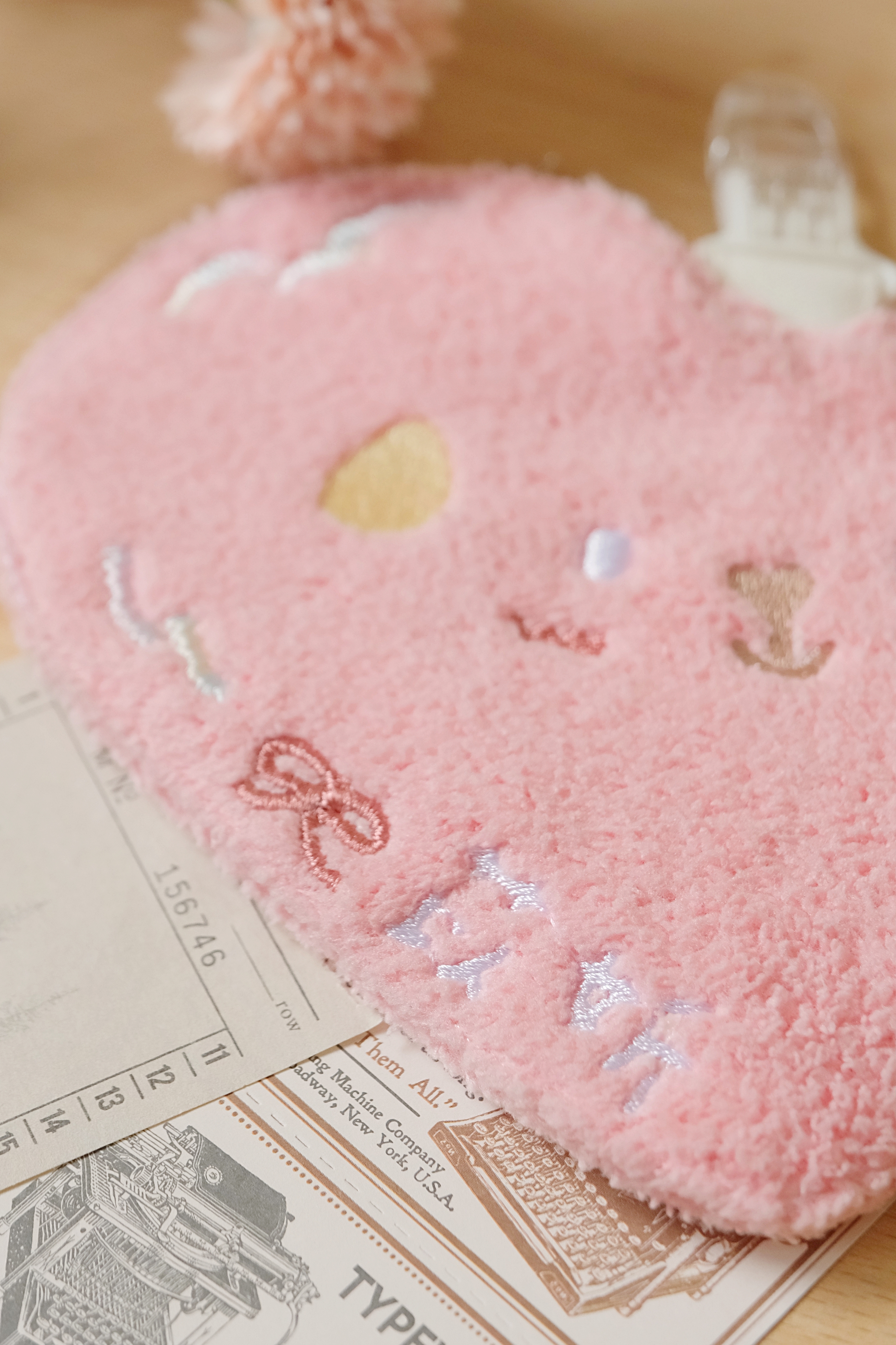 Hi Y.P store-訂製手帕夾-獨家設計-小狗心心