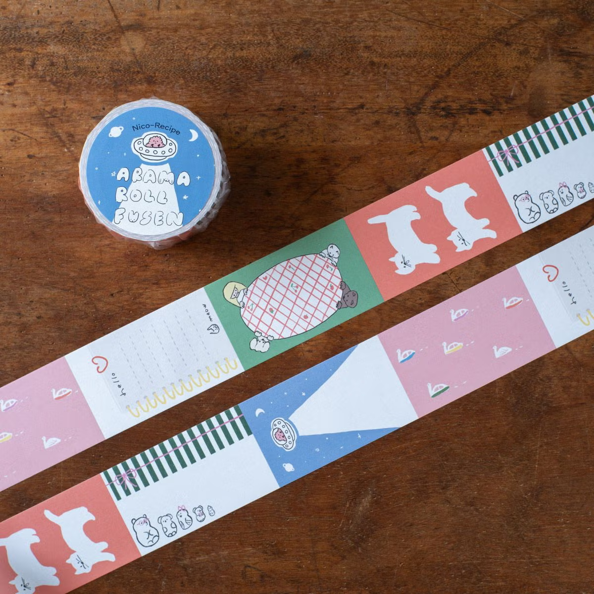 捲式便利貼 | Nico-Recipe「ARAMA ROLLFUSEN」 / 手紙社 / JAPAN