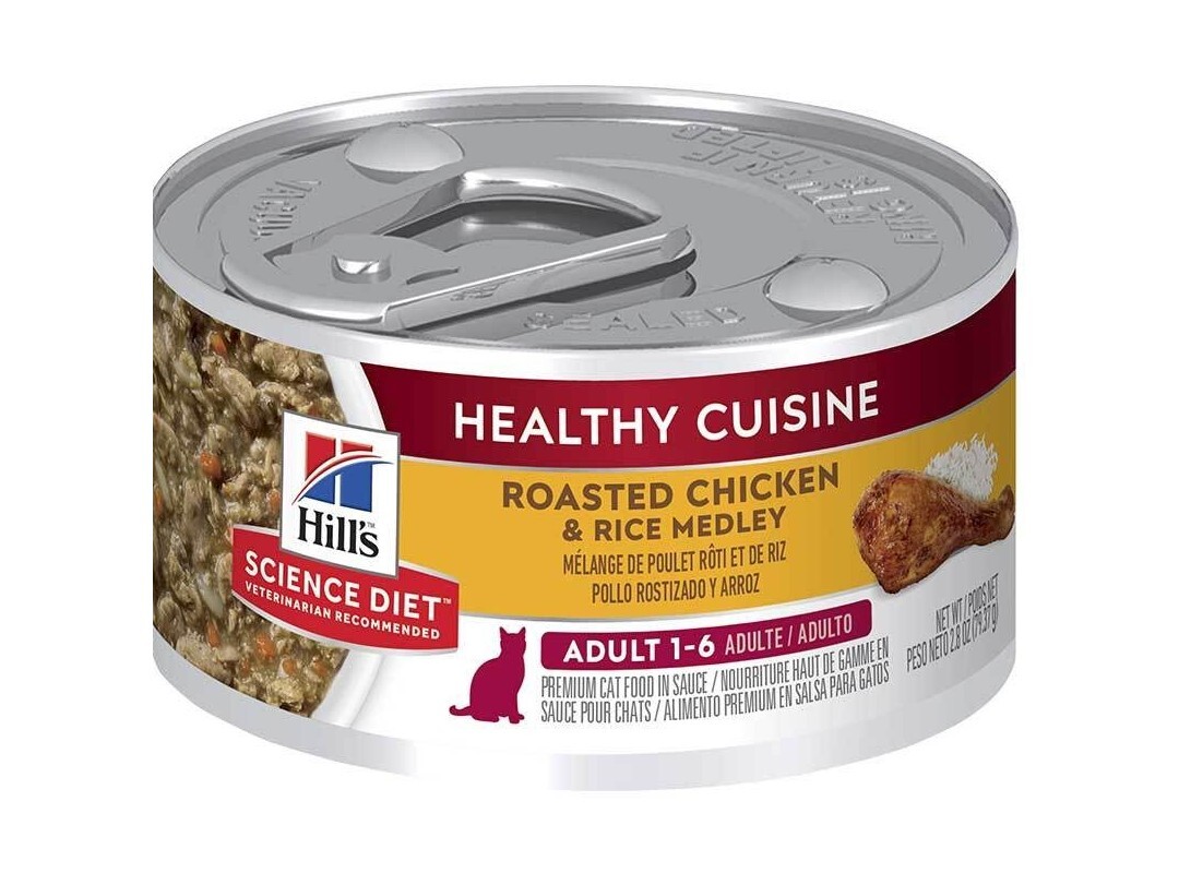 Hill's 貓罐 成貓雞肉及米 2.8oz,10445- 原箱24罐