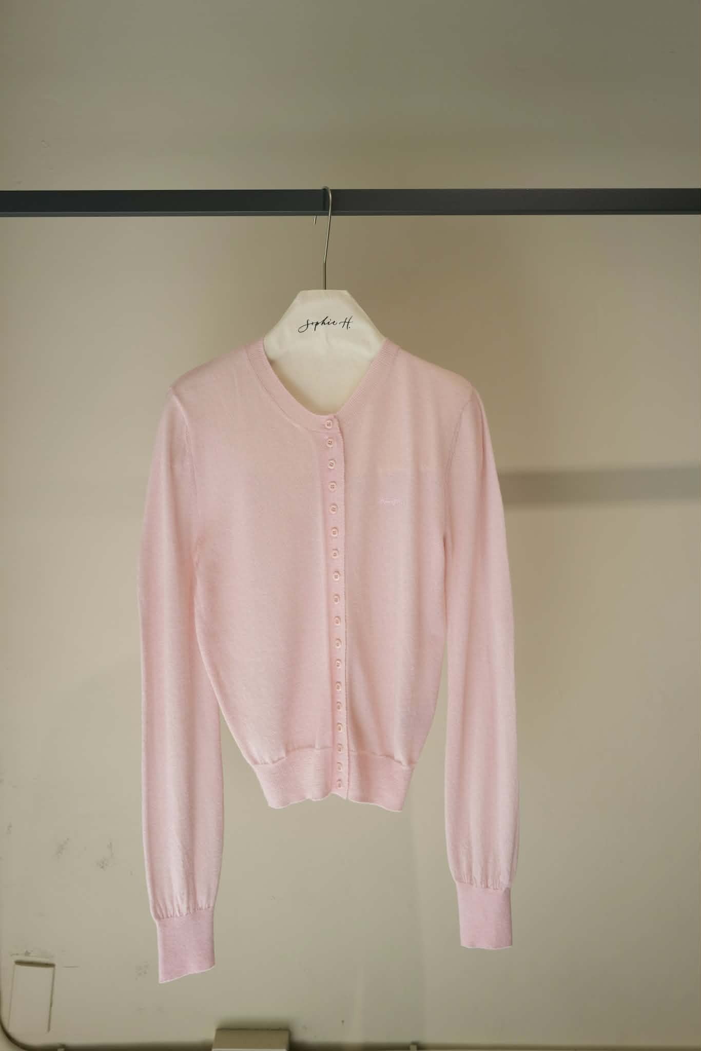 PA02 羊駝輕霧薄針織開衫