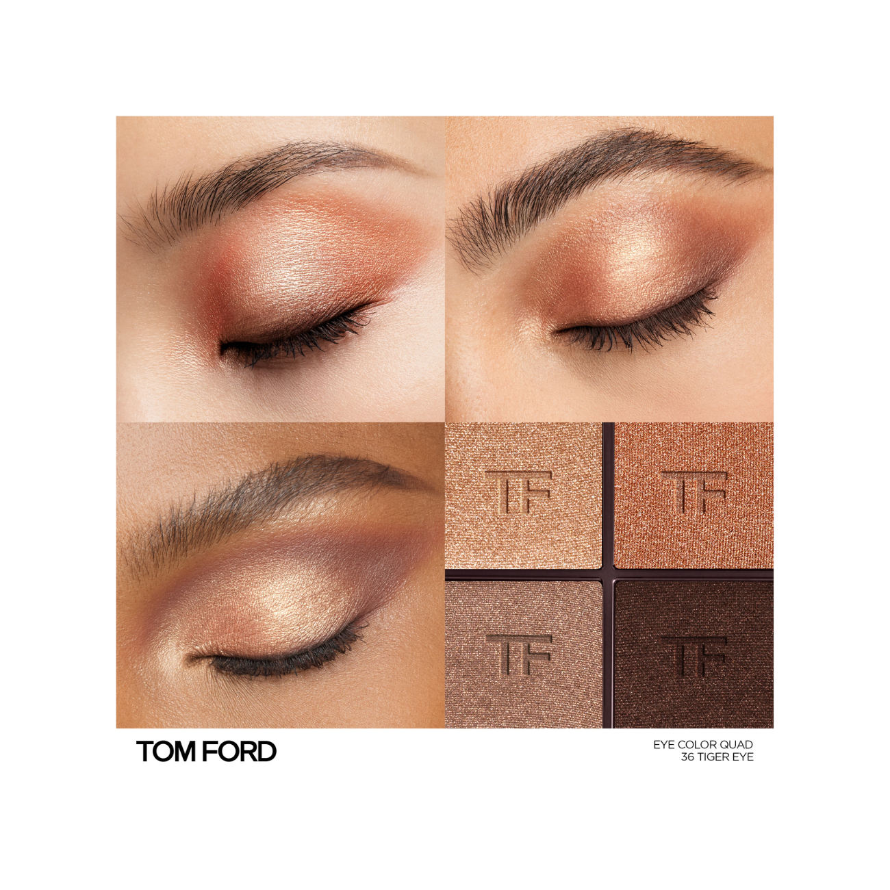 TOM FORD BEAUTY 高級定制四色眼影盤 #36 TIGER EYE
