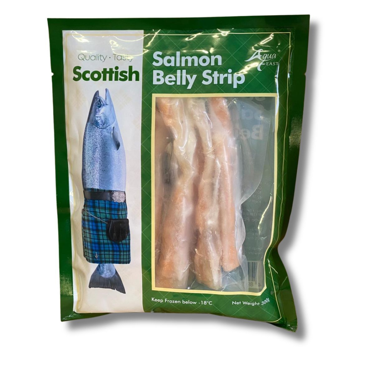 Scottish Salmon Belly Strip 300g