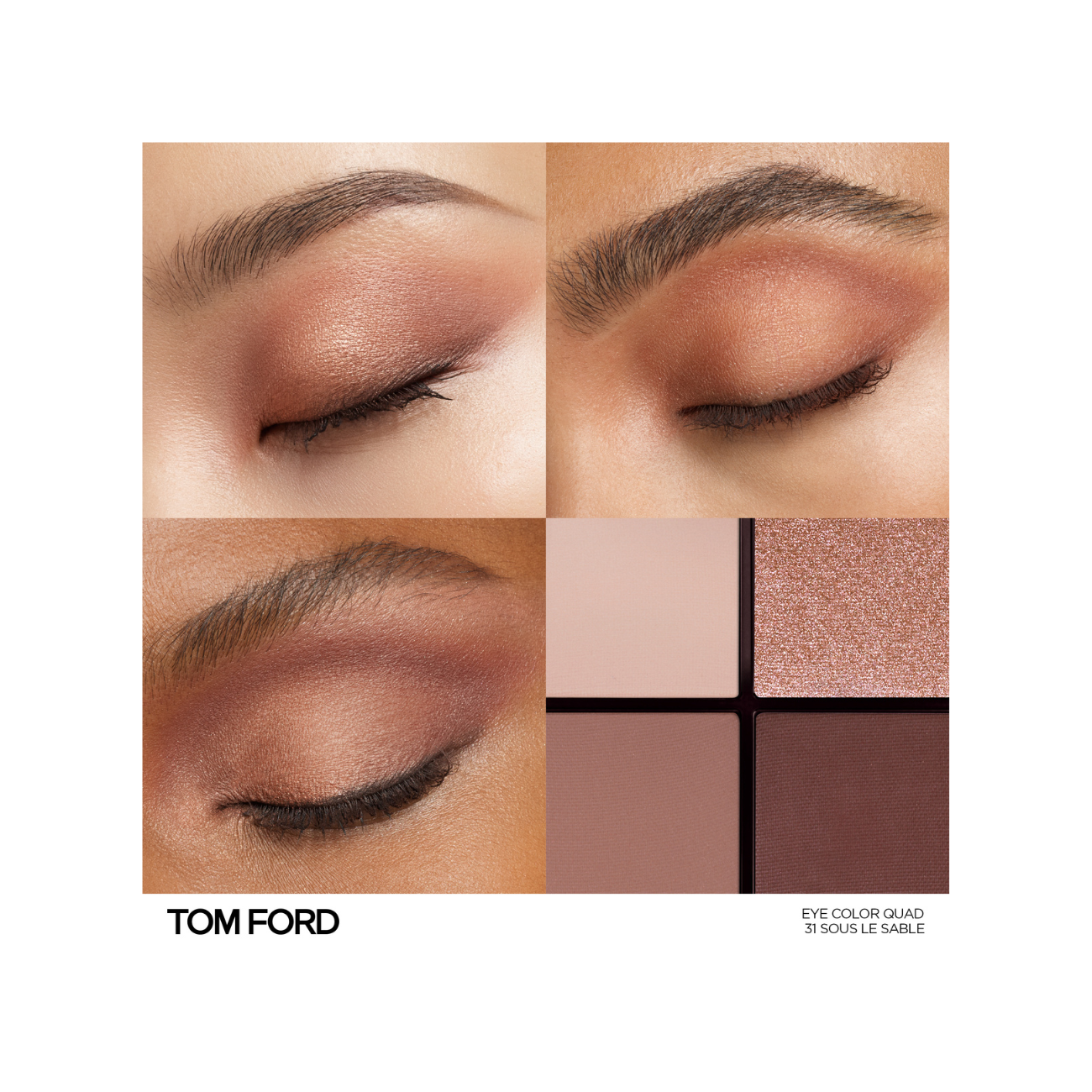 TOM FORD BEAUTY 高級定制四色眼影盤 #31 SOUS LE SABLE