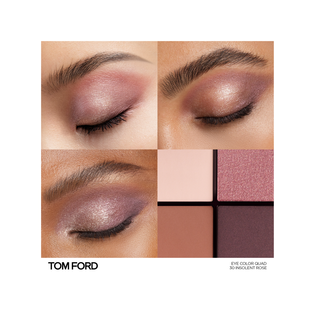 TOM FORD BEAUTY 高級定制四色眼影盤  #30 INSOLENT ROSE