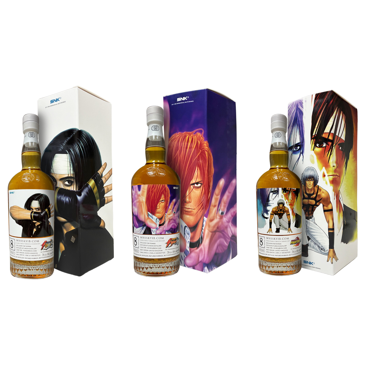 WHISKYIB.COM x SNK 拳皇限量版威士忌套裝